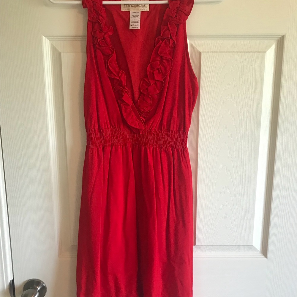 Francesca’s Ruffled Dress